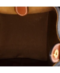 Pre-Owned Celine Strap Box Top Handle Bag Triomphe Coated Canvas