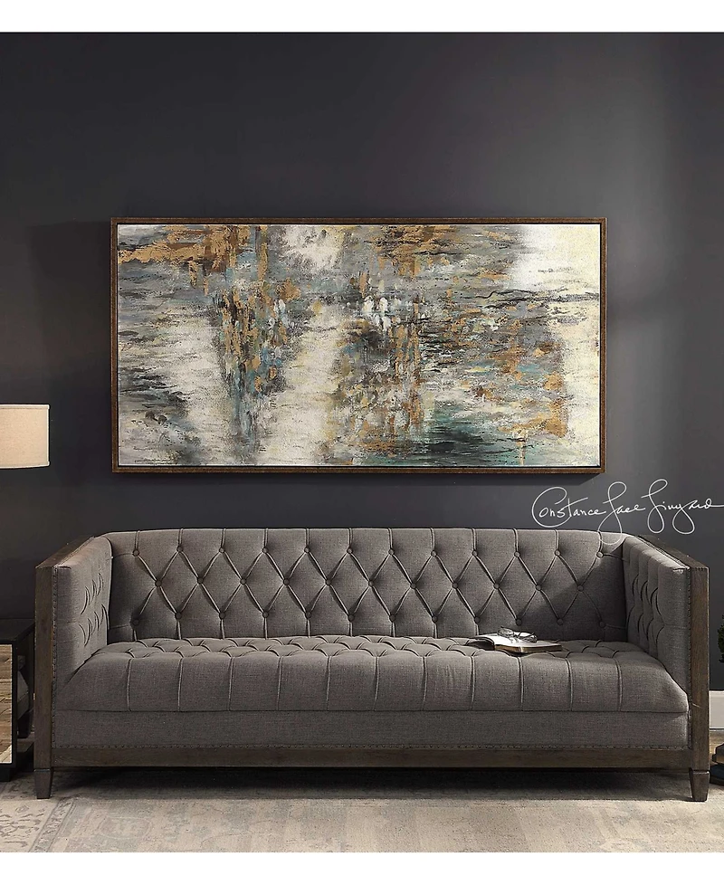 Uttermost Behind The Falls Abstract Art