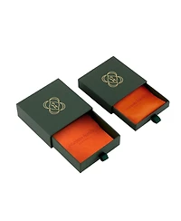 Ottoman Hands Dela Textured Hoop Earings