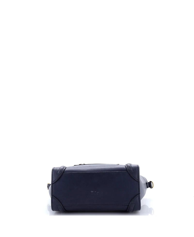 Pre-Owned Celine Nano Luggage Bag Smooth Leather