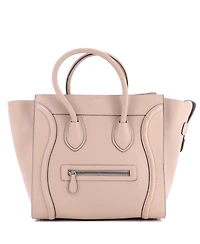 Pre-Owned Celine Mini Luggage Bag Grainy Leather