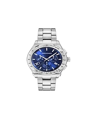 Ferragamo Men's Silver Stainless Steel Bracelet Watch, 42mm