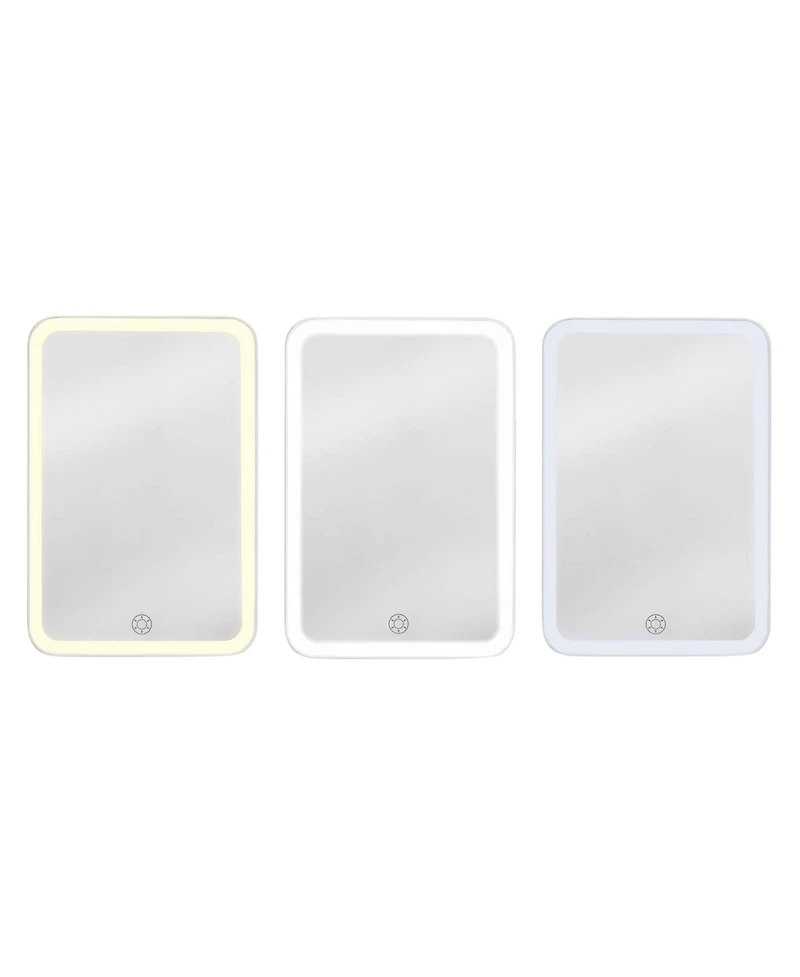 iHome iCV10 Travel Lighted Makeup Mirror with Adjustable Stand