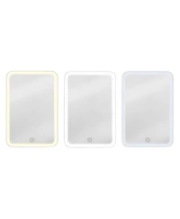 iHome iCV10 Travel Lighted Makeup Mirror with Adjustable Stand