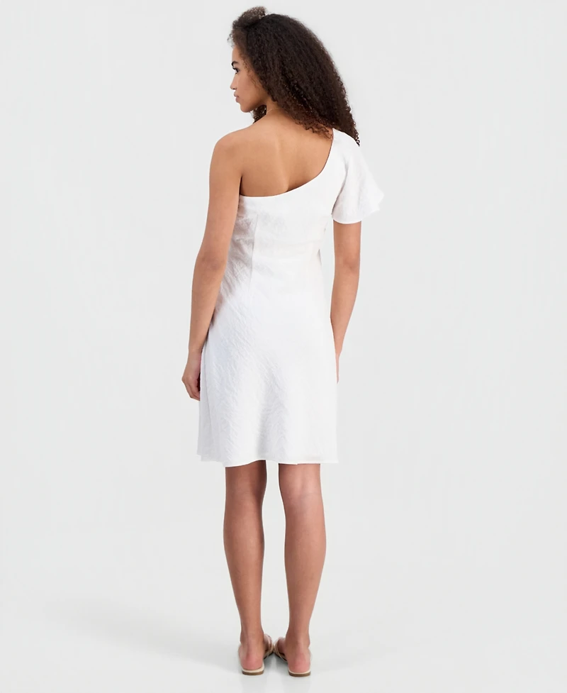 Sam Edelman Women's One-Shoulder Draped Dress