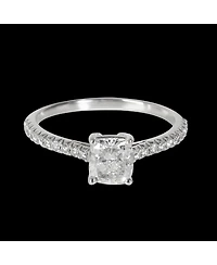 Tiffany & Co. Cushion Modified Diamond Novo Engagement Ring