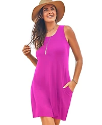 Swimsuits for All Women's Jordan Pocket Cover Up Dress