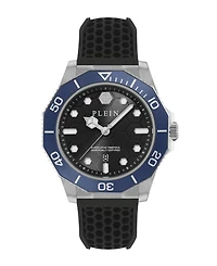 Philipp Plein Men's Aquastorm Silver Stainless Steel Bracelet Watch, 44mm