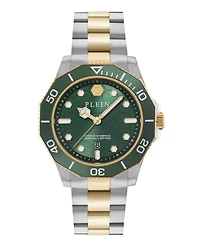 Philipp Plein Men's Aquastorm Two-Tone Stainless Steel Bracelet Watch, 44mm