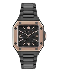 Philipp Plein Men's Plein Edge Ip Black Stainless Steel Bracelet Watch, 42mm