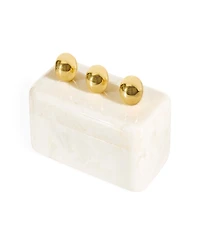 Jonathan Adler Marbleized Finish 53 oz. Fontana Box