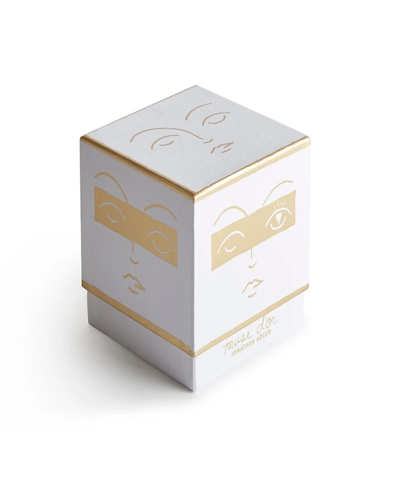 Jonathan Adler Muse D'or 5" Ceramic Candle