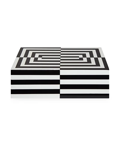 Jonathan Adler Op Art 103 oz. Large Lacquer Box