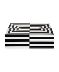 Jonathan Adler Op Art 103 oz. Large Lacquer Box