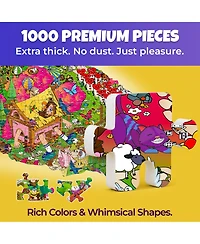 Quokka 1000 Piece Puzzle for Adults Hood — Fantasy Adult Puzzles with Secret Tasks & Fairy Tale Audio Story Deep Relaxation