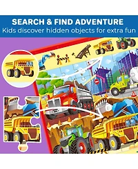 Quokka Magnetic Puzzles for Toddlers 3-5 – Search and Find 2 Pack, 60 Pieces Each