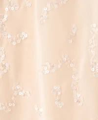 Mango Women's Open Back Sequin Dress