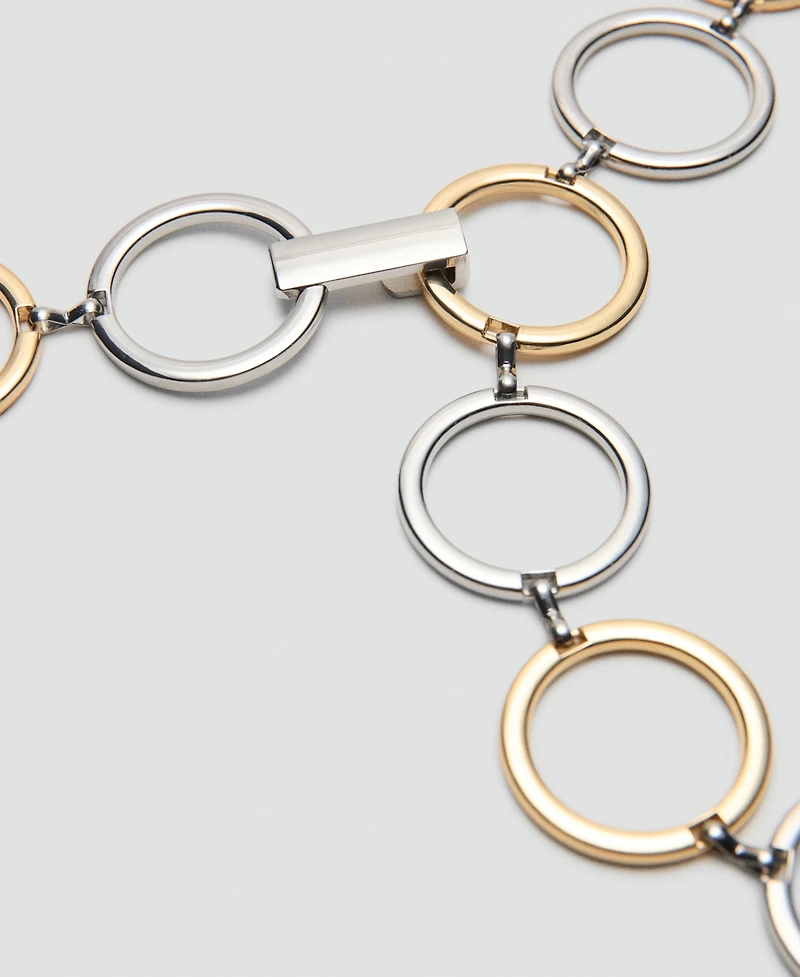 Mango Women's Chain-Link Belt