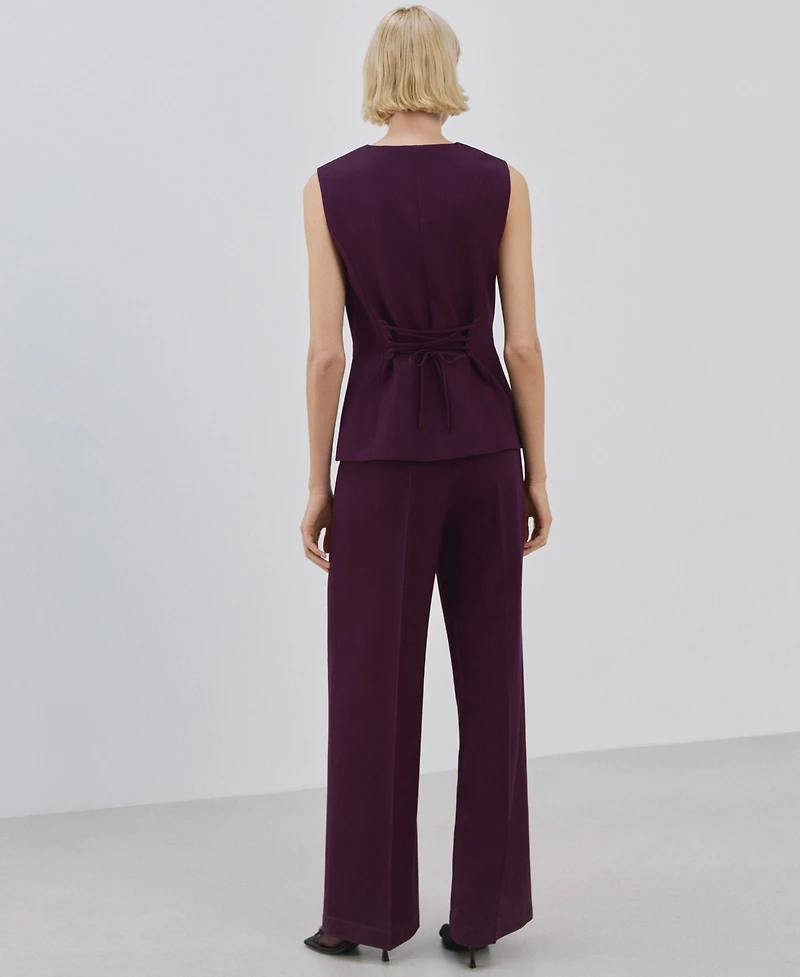 Mango Women's Long Suit-Style Jumpsuit