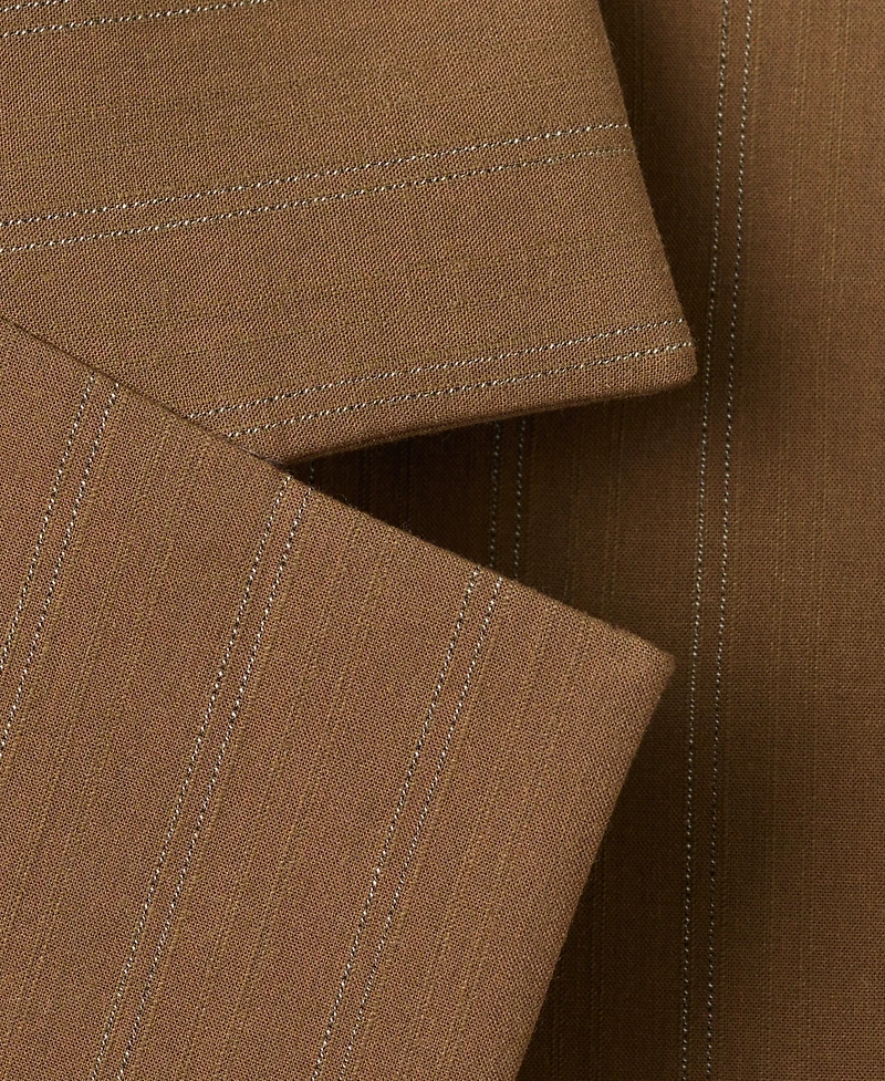 Mango Women's Pinstripe Suit Blazer