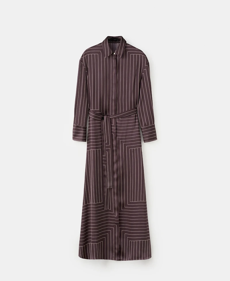 Mango Women's Printed Shirt Dress