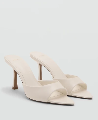 Mango Women's Pointed-Heel Sandals