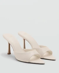 Mango Women's Pointed-Heel Sandals