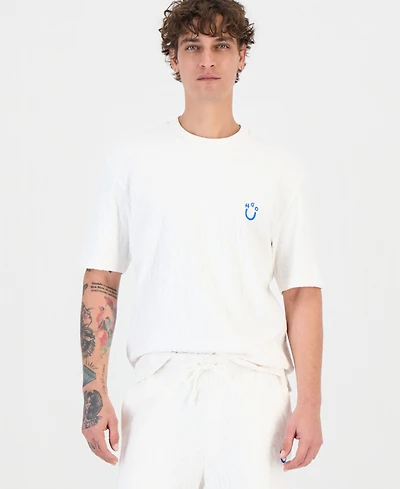 Hugo Boss Men's Nagutee Cotton Embroidered-Logo T-Shirt
