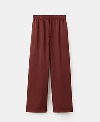 Mango Women's High-Waist Palazzo Pants