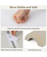 Mecale 7-Piece Toddler Climbing Blocks Set, Soft Pu Foam for Safe Indoor Play and Early Motor Development