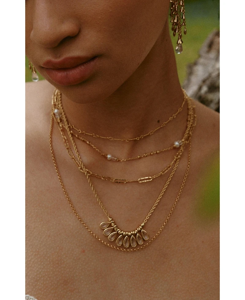 Retro Chic Aeolian Echo Necklace Set