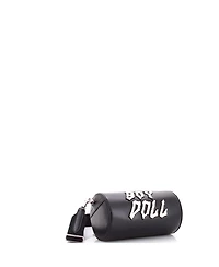 Pre-Owned Celine Cylinder Shoulder Bag Leather with Applique