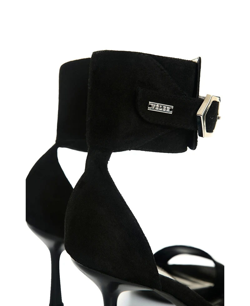 Velez Suede Women's Leather Heeled Sandals