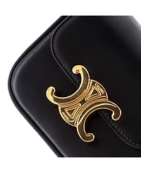 Pre-Owned Celine Mini Claude Shoulder Bag Triomphe Coated Canvas