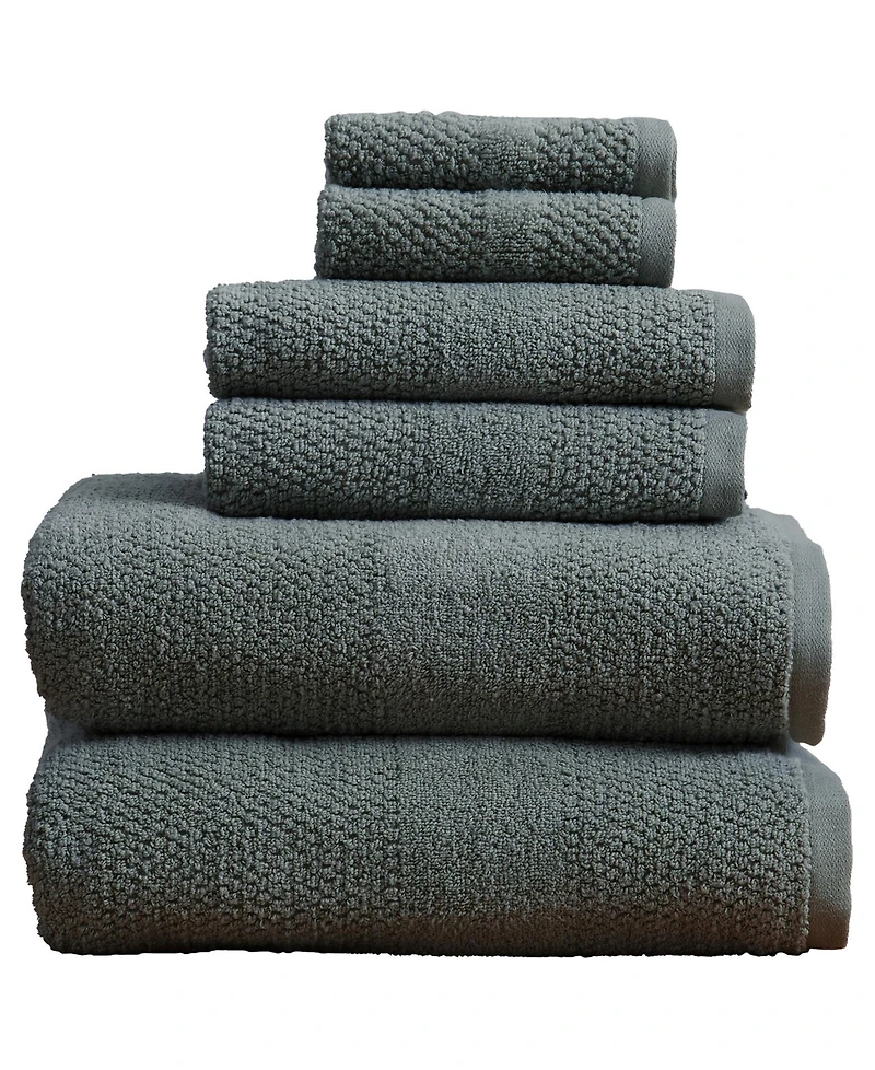 Linery & Co 100% Cotton Quick Dry 6pc Towel Set