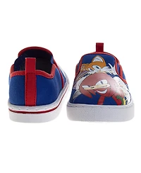 Sonic The Hedgehog Boys Ultimate Team Slip-On Canvas Shoes (Little 12/ 13-4)
