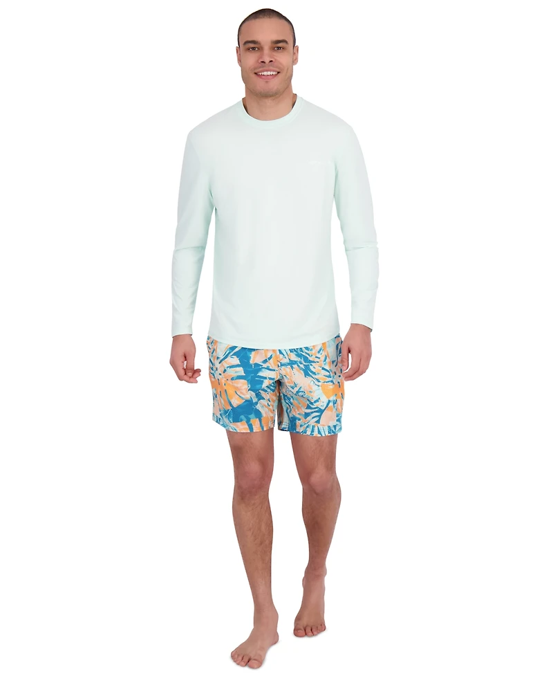 Spyder Men's Core Long-Sleeve Crewneck Upf 50+ Rashguard