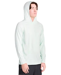 Spyder Men's Hooded Raglan Long-Sleeve Upf 50+ Rashguard