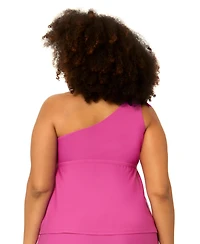 Raisins Curve Plus Marita Asymmetrical Swim Tankini Top