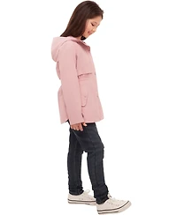 Rokka&Rolla Girls Trench Coat Hip-Length Hooded Jacket