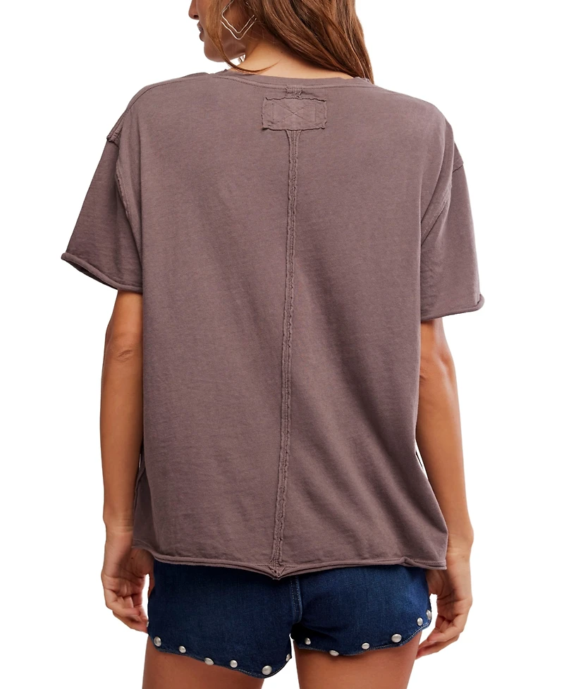 Free People Women's Nina Cotton T-Shirt