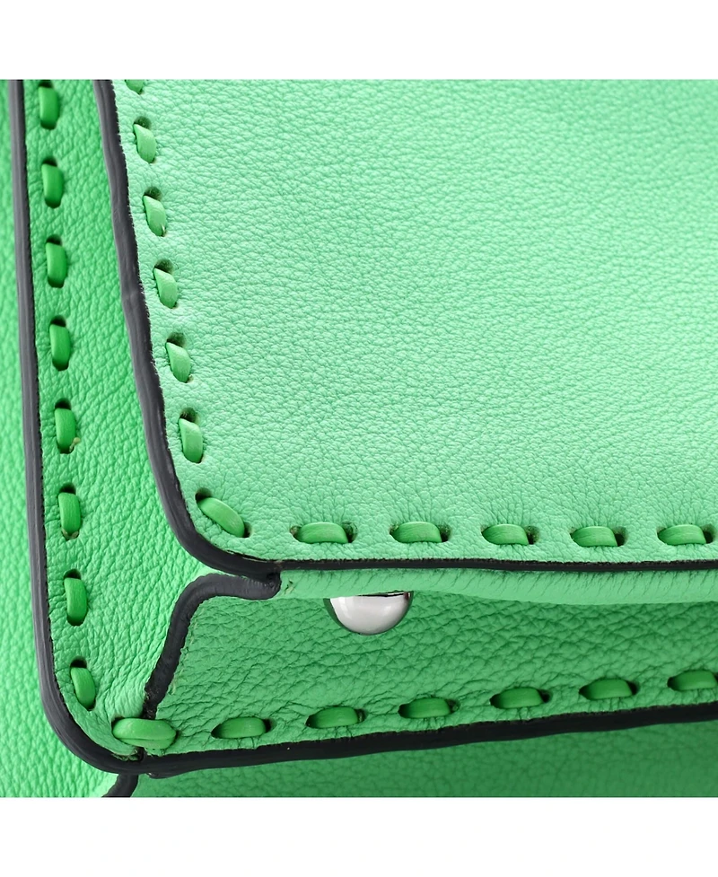 Pre-Owned Fendi Small Selleria Peekaboo ISeeU Bag Leather