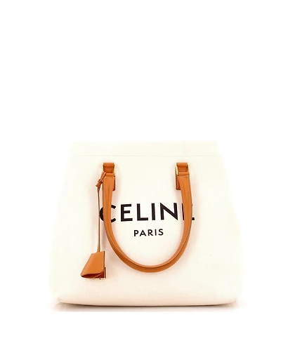Pre-Owned Celine Small Horizontal Cabas Tote Canvas with Leather