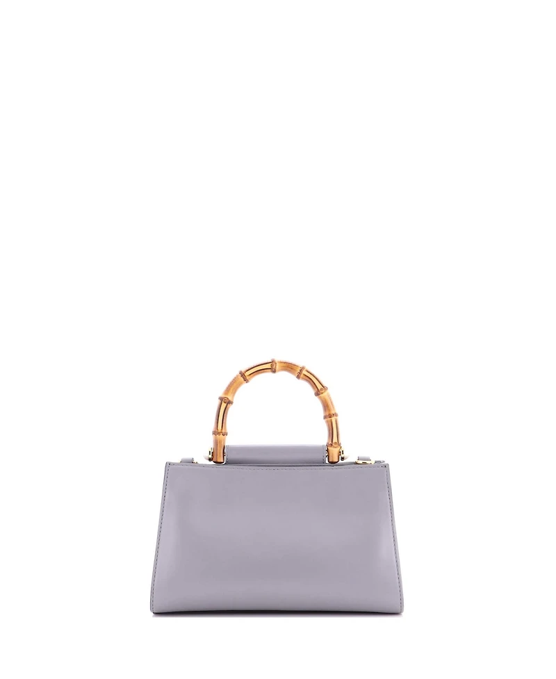 Pre-Owned Gucci Mini Nymphaea Top Handle Bag Leather