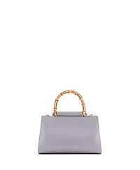 Pre-Owned Gucci Mini Nymphaea Top Handle Bag Leather