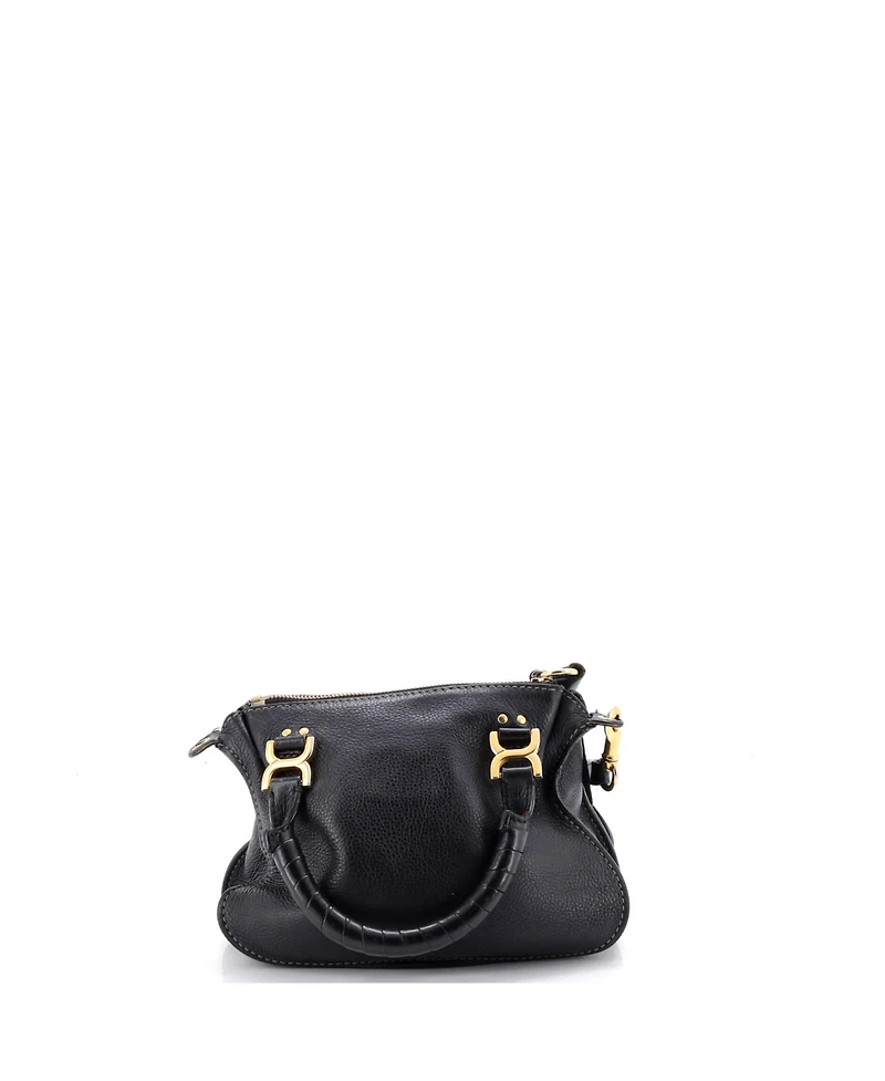 Pre-Owned Chloe Baby Marcie Satchel Leather