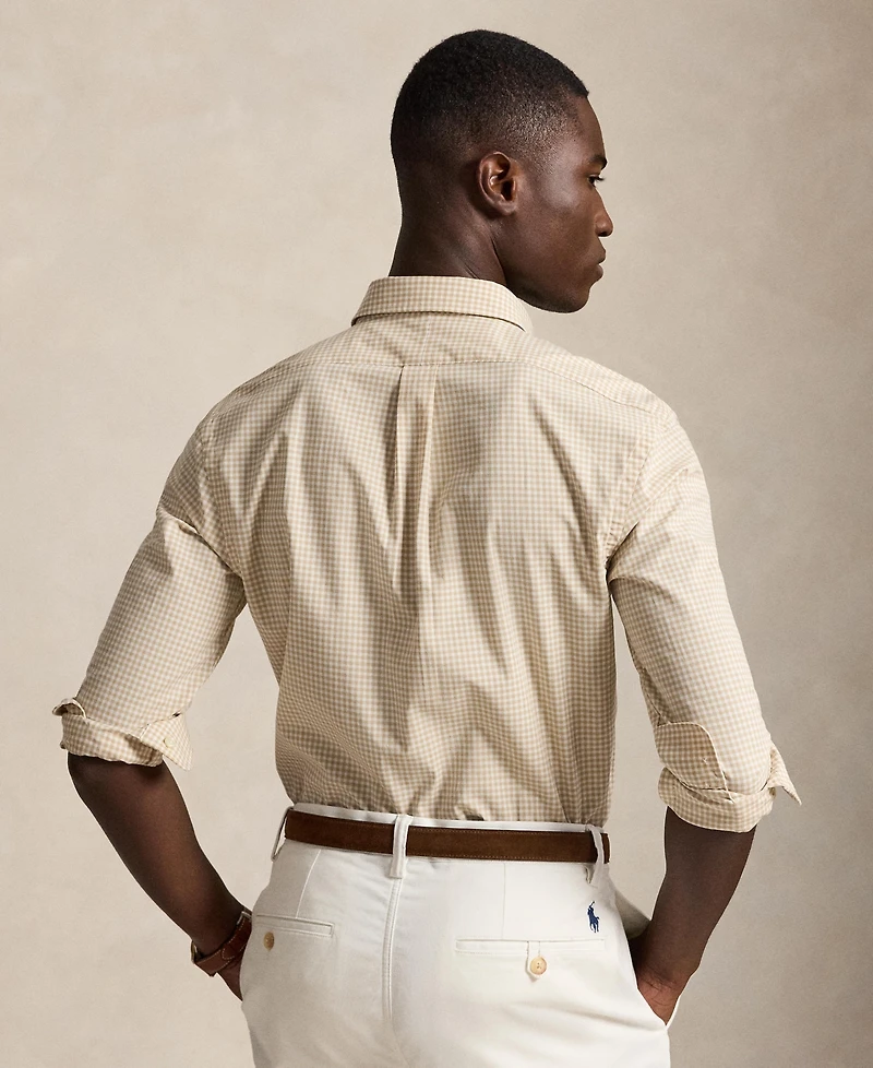 Polo Ralph Lauren Men's Slim-Fit Gingham Stretch Shirt