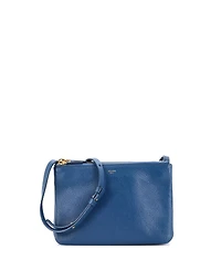 Pre-Owned Celine Small Trio Crossbody Bag Leather