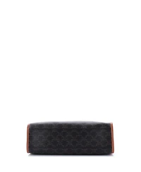 Pre-Owned Celine Mini Horizontal Cabas Tote Triomphe Coated Canvas