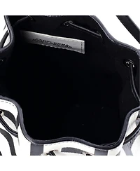 Pre-Owned Fendi Mini x Marc Jacobs Mon Tresor Bucket Bag Printed Leather